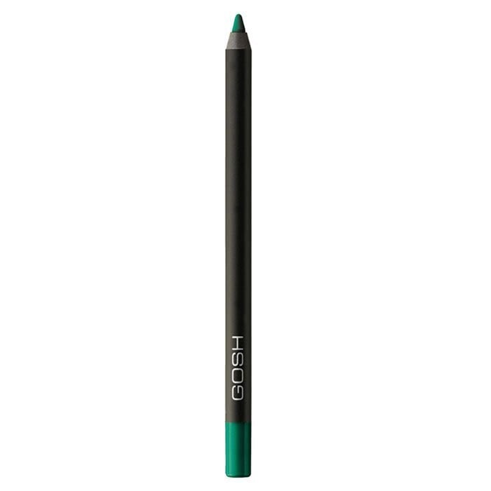 GOSH Velvet Touch Eye Liner veekindel silmalainer 1.2 g, Woody Green цена и информация | Lauvärvid, ripsmetušid ja silmapliiatsid | hansapost.ee