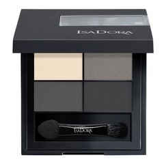 Тени для век IsaDora Quartet, №03 Smoky Eyes, 3.5 г цена и информация | Тушь, средства для роста ресниц, тени для век, карандаши для глаз | hansapost.ee