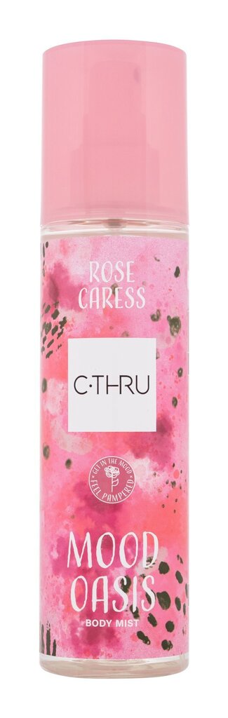 Kehaudu C-Thru Mood Oasis Rose Caress, 200 ml цена и информация | Kehakreemid, kehaõlid ja losjoonid | hansapost.ee