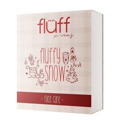 Komplekt Fluff Fluffy Snow Face Care: näomask, 30ml + näokreem, 30ml + puhastusvahend, 100ml hind ja info | Näomaskid ja silmamaskid | hansapost.ee
