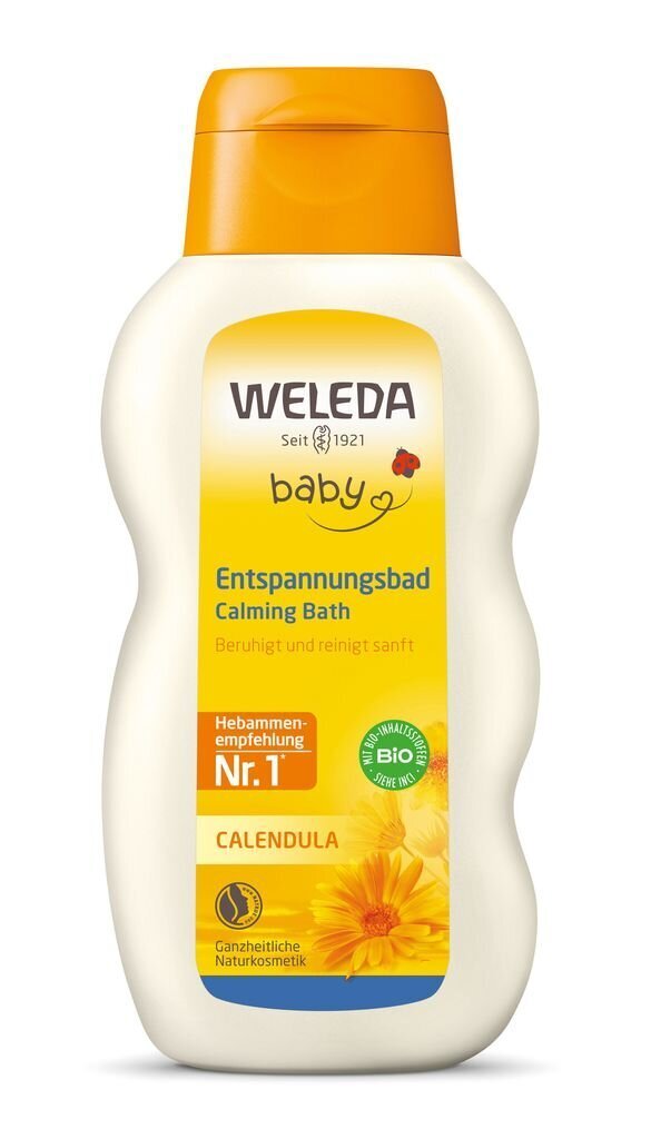 Weleda Baby Calendula Bath vannivaht lastele 200 ml hind ja info | Laste ja ema kosmeetika | hansapost.ee