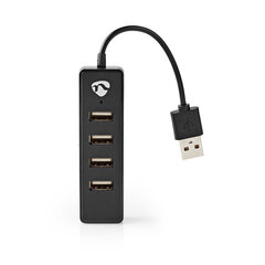 Hub USB 4 pordiga, USB 2.0 hind ja info | USB adapterid ja jagajad | hansapost.ee