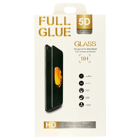 Karastatud klaas 5D Full Glue Samsung A53 must hind ja info | Telefonide kaitsekaaned ja -ümbrised | hansapost.ee