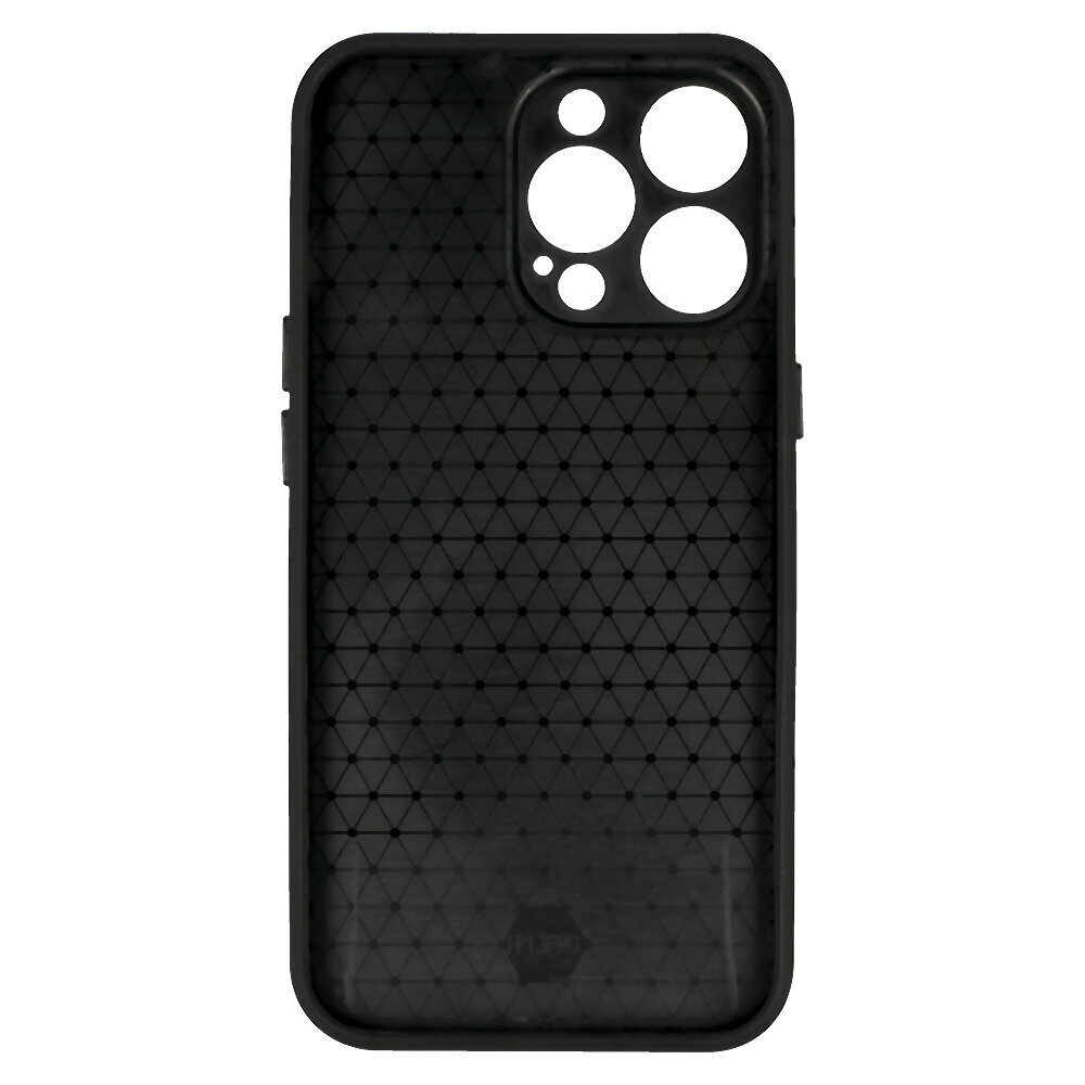 Telefoniümbris Leather 3D - iPhone 14 D1, must hind ja info | Telefonide kaitsekaaned ja -ümbrised | hansapost.ee