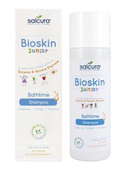 Детский шампунь для сухой кожи Salcura Bioskin Junior 200 мл цена и информация | Косметика для мам и детей | hansapost.ee