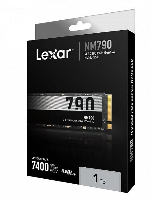 Lexar NM790 1TB M.2 2280 (LNM790X001T-RNNNG) цена и информация | Sisemised kõvakettad | hansapost.ee