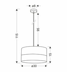 Rippvalgusti Candellux Porto hind ja info | Rippvalgustid | hansapost.ee