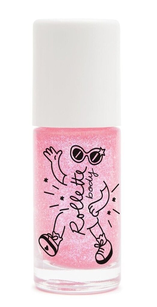 Kehaläige lastele Nailmatic KIDS Glitter Body Gel Rollette Raspberry 20 ml hind ja info | Laste ja ema kosmeetika | hansapost.ee