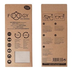 Салфетки от запотевания для очков Foogy SLS-0000002 цена и информация | Foogy Медицинские товары | hansapost.ee