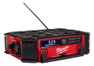 Raadio-akulaadija Milwaukee M18 Prcdab+ Packout- ilma aku ja laadijata цена и информация | Радиоприёмники | hansapost.ee