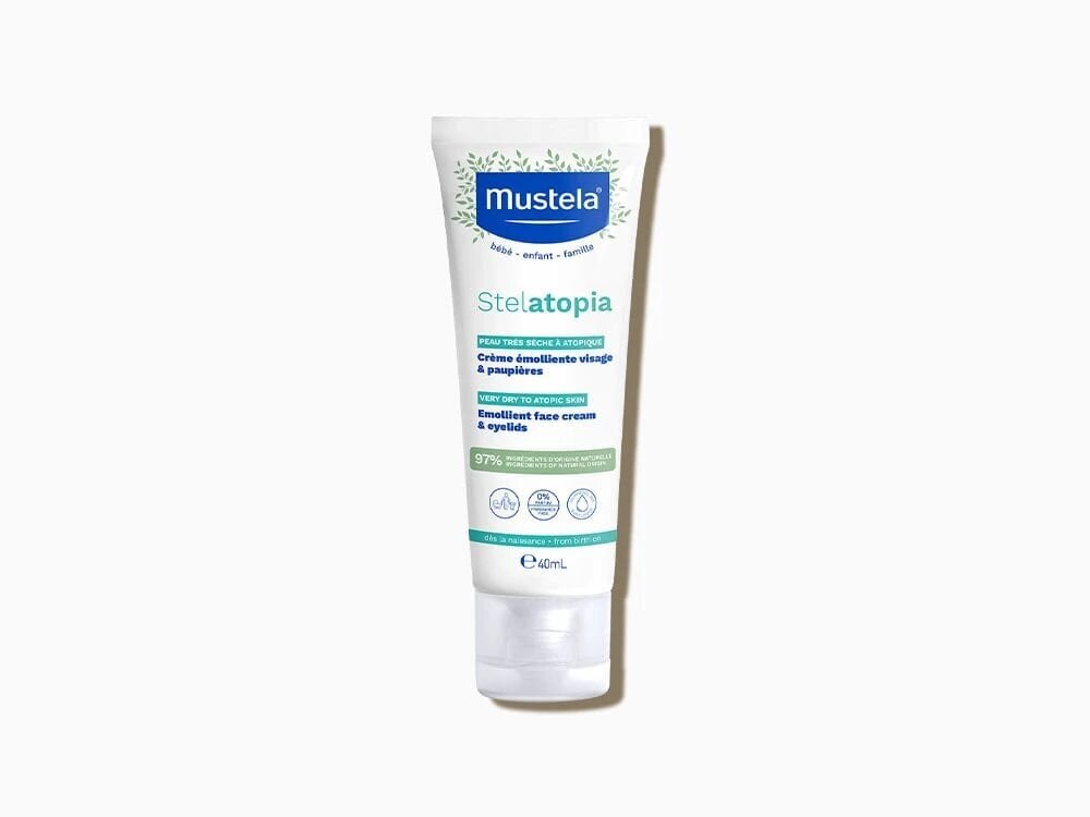 Mustela Bébé Stelatopia Emollient Cream päevakreem lastele 40 ml hind ja info | Laste ja ema kosmeetika | hansapost.ee