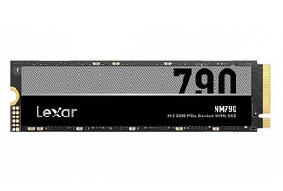 Lexar NM790 512GB M.2 2280 (LNM790X512G-RNNNG) цена и информация | Внутренние жёсткие диски (HDD, SSD, Hybrid) | hansapost.ee