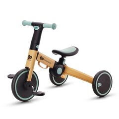 Трехколесный велосипед 3в1 Kinderkraft 4Trike, золотой/голубой цена и информация | Трехколесные велосипеды | hansapost.ee