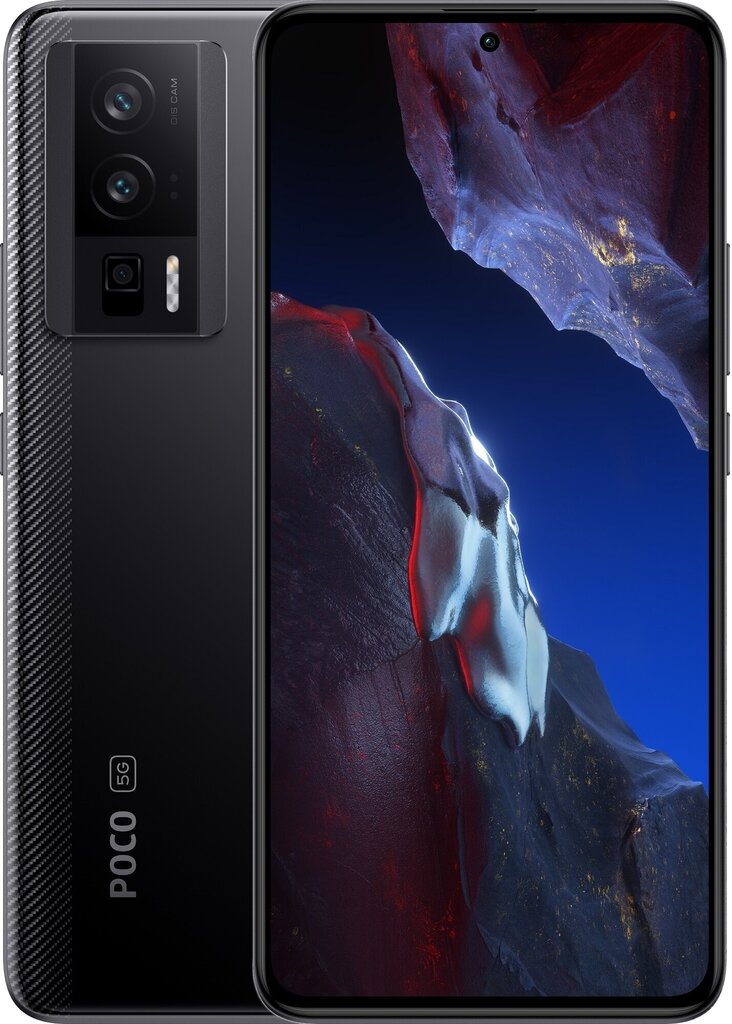 Poco F5 Pro 5G 12/256GB MZB0D86EU Black hind ja info | Telefonid | hansapost.ee