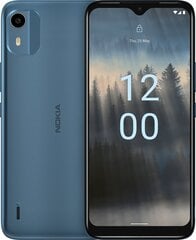 Nokia C12 TA-1535 2/64GB BGBAPL Dark Cyan цена и информация | Nokia Телефоны и аксессуары | hansapost.ee