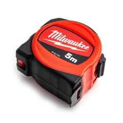 Mõõdulint Milwaukee 5 m x 25 mm hind ja info | Käsitööriistad | hansapost.ee