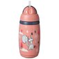 Joogipudel Tommee Tippee Insulated Straw roosa, 12+ kuud, 266 ml hind ja info | Lutipudelid ja tarvikud | hansapost.ee