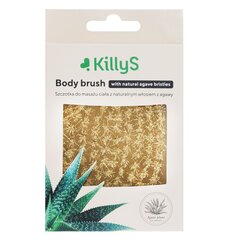 Agaaviharjastega kehahari Killys Body Brush hind ja info | Dušigeelid, õlid | hansapost.ee