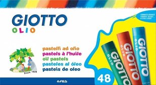 Õlipastell Fila Giotto Olio, 48 tk hind ja info | Kunstitarbed, voolimise tarvikud | hansapost.ee