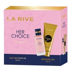Komplekt Her Choice naistele: parfüümvesi EDP 100 ml + dušigeel 100 ml hind ja info | Parfüümid naistele | hansapost.ee