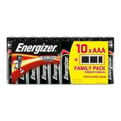 Щелочные батарейки Energizer 630066 AAA LR03 (10 uds) цена и информация | Батарейки | hansapost.ee