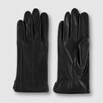 Rino&Pelle женские кожаные перчатки AVLIN, черные