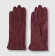 Кожаные перчатки для женщин Rino&Pelle AVLIN, фиолетовый цвет