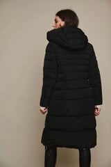 Двустороннее женское зимнее пальто Rino&Pelle KEILA, черное с цветочным принтом цена и информация | Rino&Pelle Одежда, обувь и аксессуары | hansapost.ee