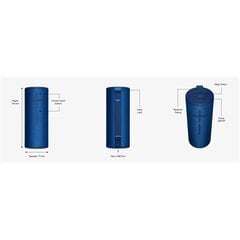 Kaasaskantavad Bluetooth Kõlarid Logitech MEGABOOM 3 IP67 hind ja info | Kõlarid | hansapost.ee