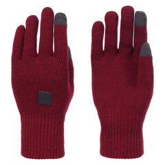 Перчатки Luhta унисекс NIKKI, бордовые цена и информация | Мужские шарфы, шапки, перчатки | hansapost.ee