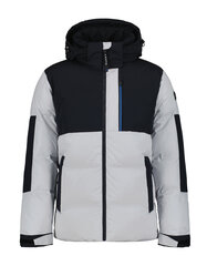 Luhta мужская зимняя куртка KAURIALA, серо-черная цена и информация | Мужские куртки | hansapost.ee