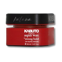 Средство для моделирования волос Kabuto Katana Aqua Wax Red Strong Hold, 150мл цена и информация | Средства для укладки | hansapost.ee