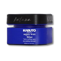 Воск для укладки волос Kabuto Katana Aqua Wax Blue Ultra Styling, 150мл цена и информация | Средства для укладки | hansapost.ee