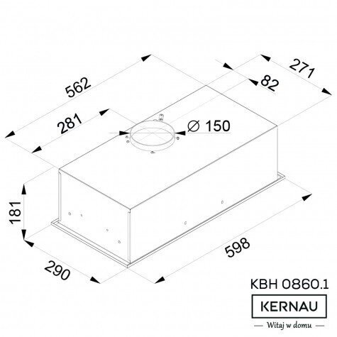 Kernau KBH 0860.1 X цена и информация | Õhupuhastid | hansapost.ee