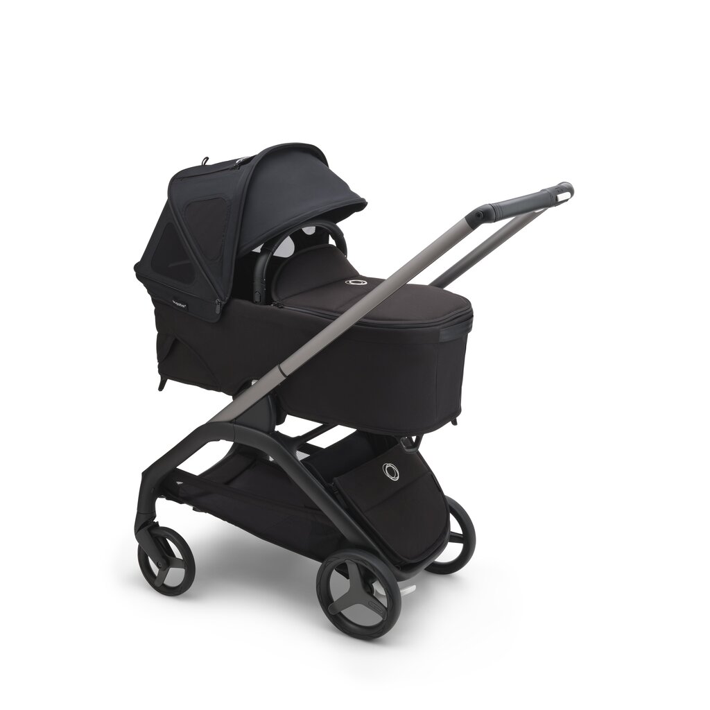 Bugaboo Dragonfly päikesevari lapsevankrile, Midnight Black цена и информация | Lapsevankrite tarvikud | hansapost.ee