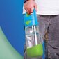 Tritan joogipudel lastele - sinine Slate / 450 ml цена и информация | Lutipudelid ja tarvikud | hansapost.ee