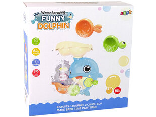 Vannimänguasi Lean Toys Funny Dolphin цена и информация | Игрушки для малышей | hansapost.ee