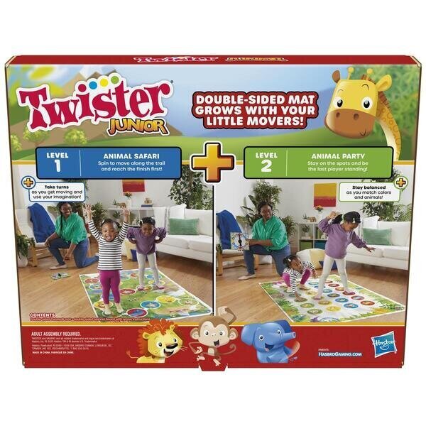 Lauamäng Twister Junior hind ja info | Lauamängud ja mõistatused perele | hansapost.ee