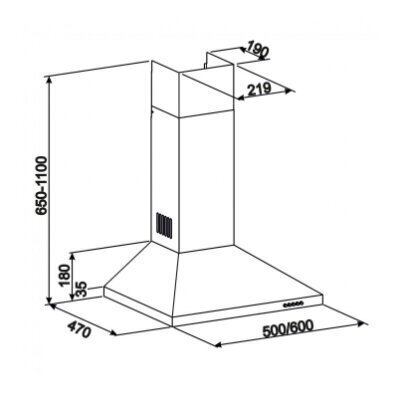 Eleyus KNT L 14 150 60 WH hind ja info | Õhupuhastid | hansapost.ee