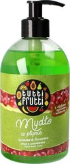 Vedelseep Farmona Tutti Frutti Pear & Cranberry, 500ml hind ja info | Farmona Parfüümid, lõhnad ja kosmeetika | hansapost.ee