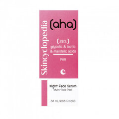 Öine näoseerum koos 20% AHA + PHA happekompleksiga Skincyclopedia, 30ml price and information | Face oils, ampoules and serums | hansapost.ee