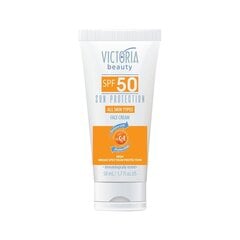 Солнцезащитный крем с SPF50 Victoria Beauty, 50 мл цена и информация | Кремы от загара | hansapost.ee
