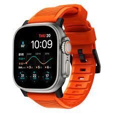 Nomad Rugged Band Ultra Apple Watch 42/44/45/49 mm, Orange цена и информация | Аксессуары для смарт-часов и браслетов | hansapost.ee