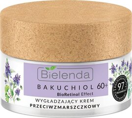 Kortsudevastane siluv näokreem Bielenda Bakuchiol 60+ Smoothing Anti-Wrinkle Cream, 50ml hind ja info | Näokreemid | hansapost.ee