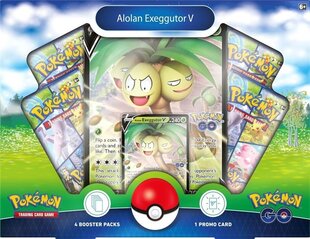 Pokemon TCG: Pokemon GO Collection Alolan Exeggutor V Box цена и информация | Настольные игры | hansapost.ee
