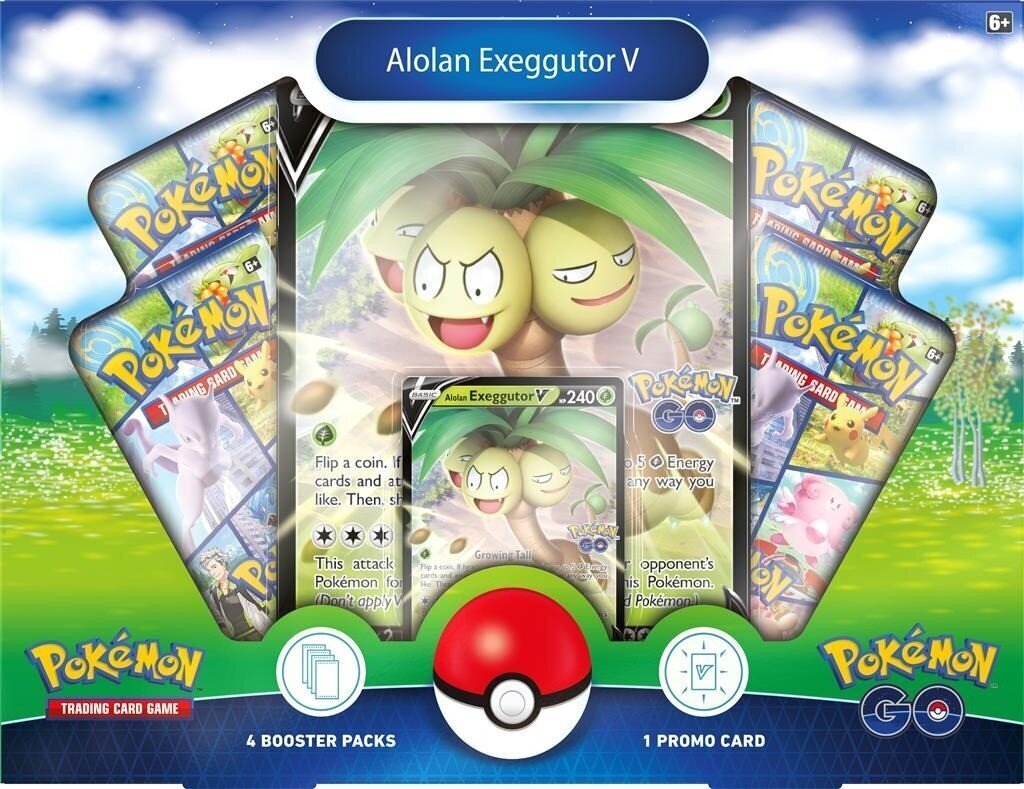 Pokemon TCG: Pokemon GO Collection Alolan Exeggutor V Box цена |  hansapost.ee