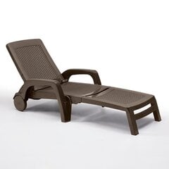 Пляжный стул Майами коричневый цена и информация |  Садовые стулья, кресла, пуфы | hansapost.ee