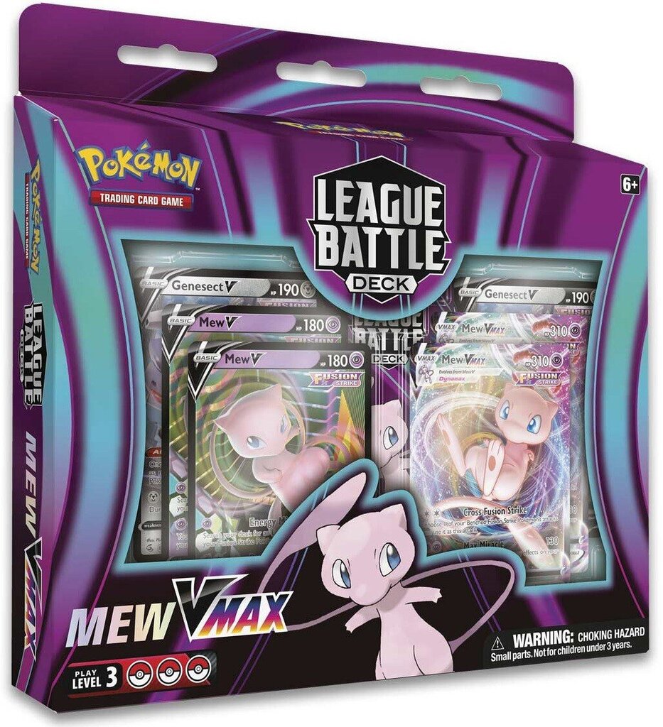 Pokemon TCG — League Battle Deck — Mew VMAX hind ja info | Lauamängud ja mõistatused perele | hansapost.ee