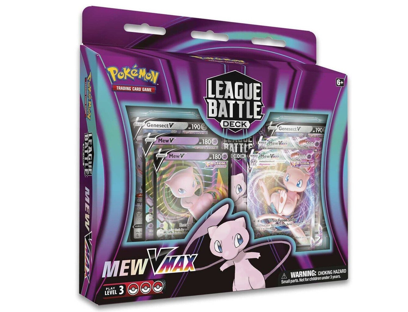 Полная колода из 60 карт, полная силовых карт Pokemon TCG — League Battle  Deck — Mew VMAX цена | hansapost.ee