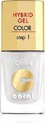 Hübriidküünelakk Delia Hybrid Varnish without lamp 32 white pearl, 11ml цена и информация | Лаки для ногтей, укрепители для ногтей | hansapost.ee